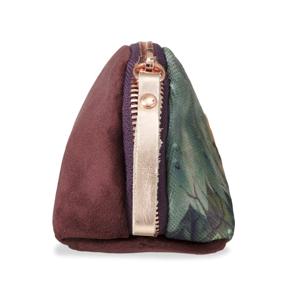 1902-02A01 - Small Pouch Velvet/Satin-Nylon - Frida Kahlo – BIEN Moves B2B